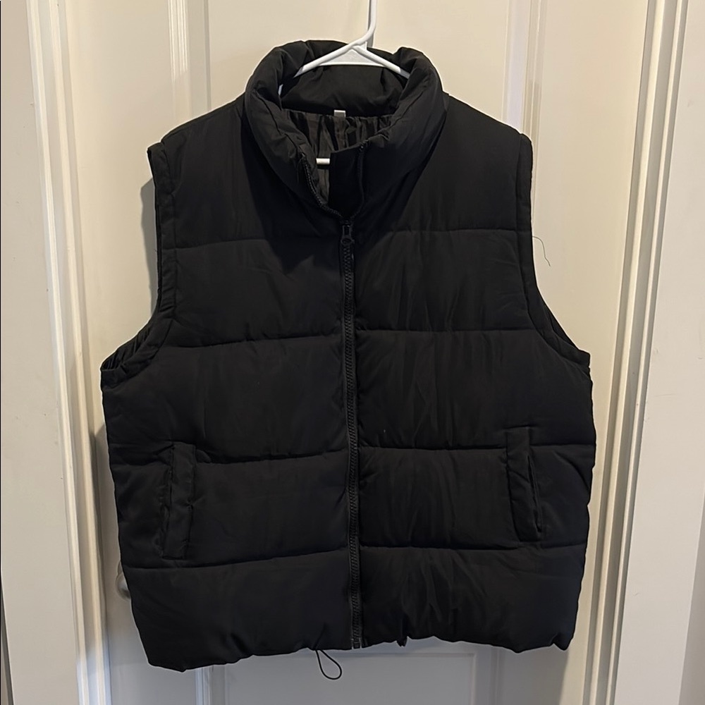 Black Puffer Vest